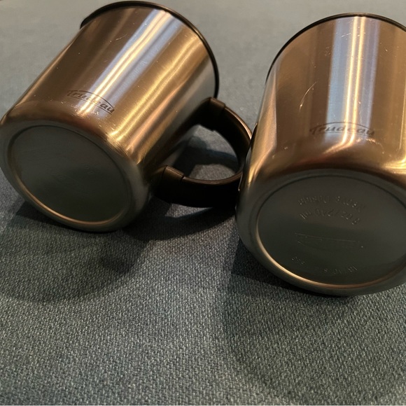 Trudeau Metal Milk and Sugar Dispensers. - Picture 2 of 3